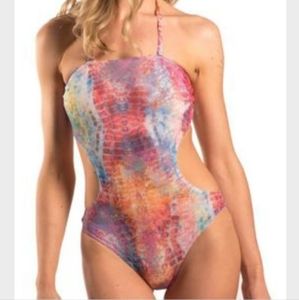 Kinki Tan Through Swim Suit